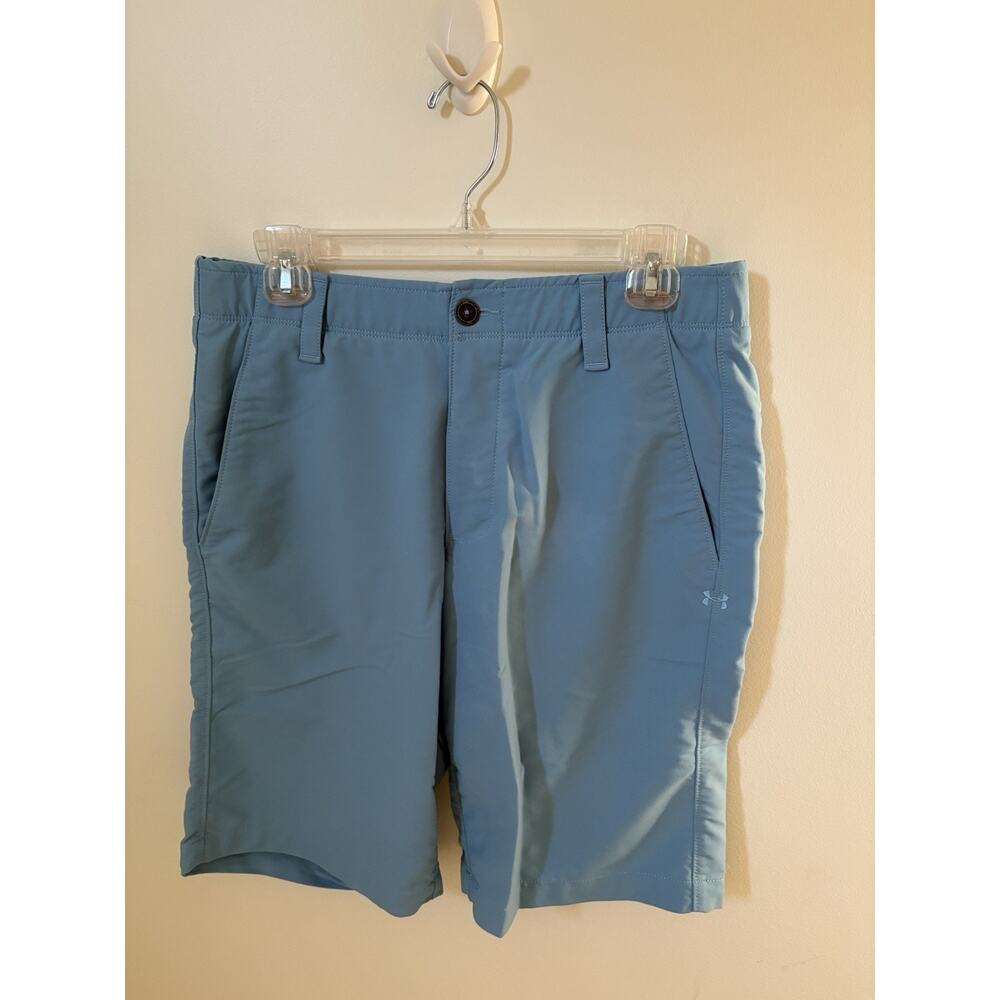 Under Armour Light Blue Men’s Flat Front Shorts